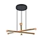 wood pendant light